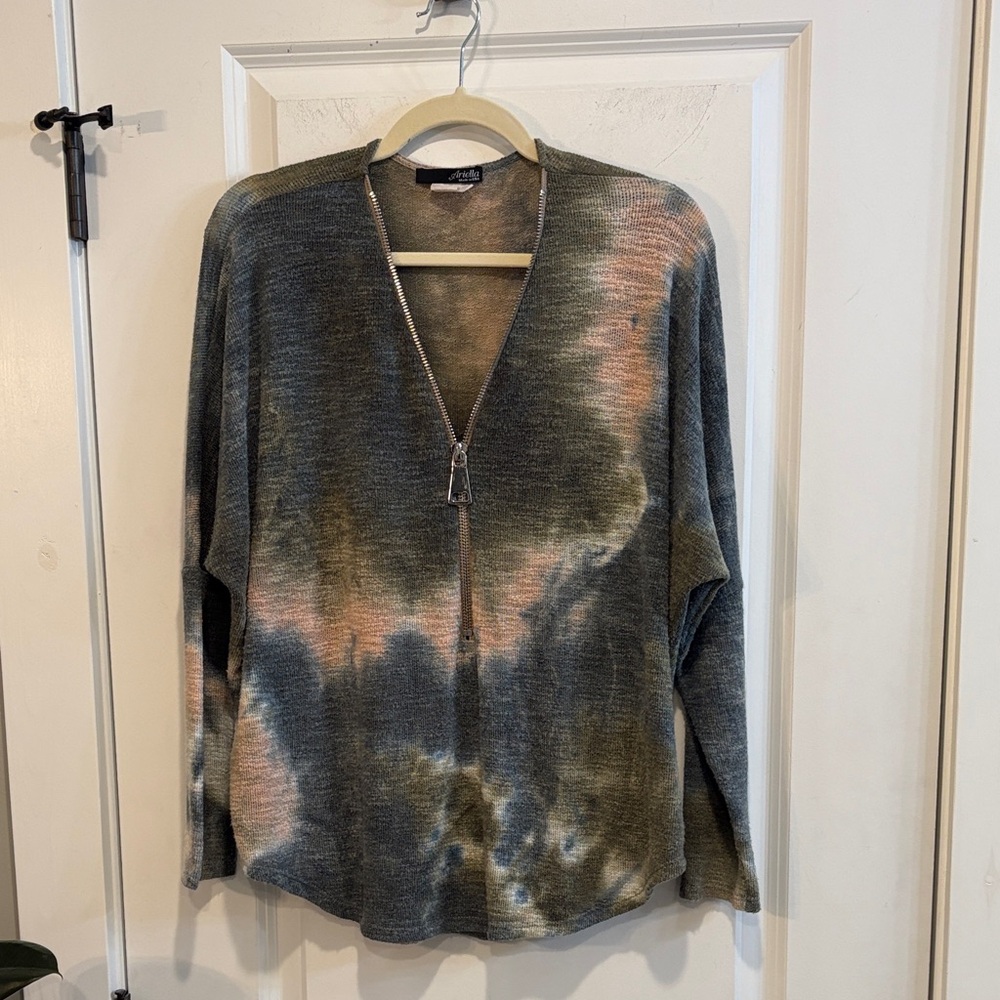 Ariella Multicolor Tie-Dye Sweater